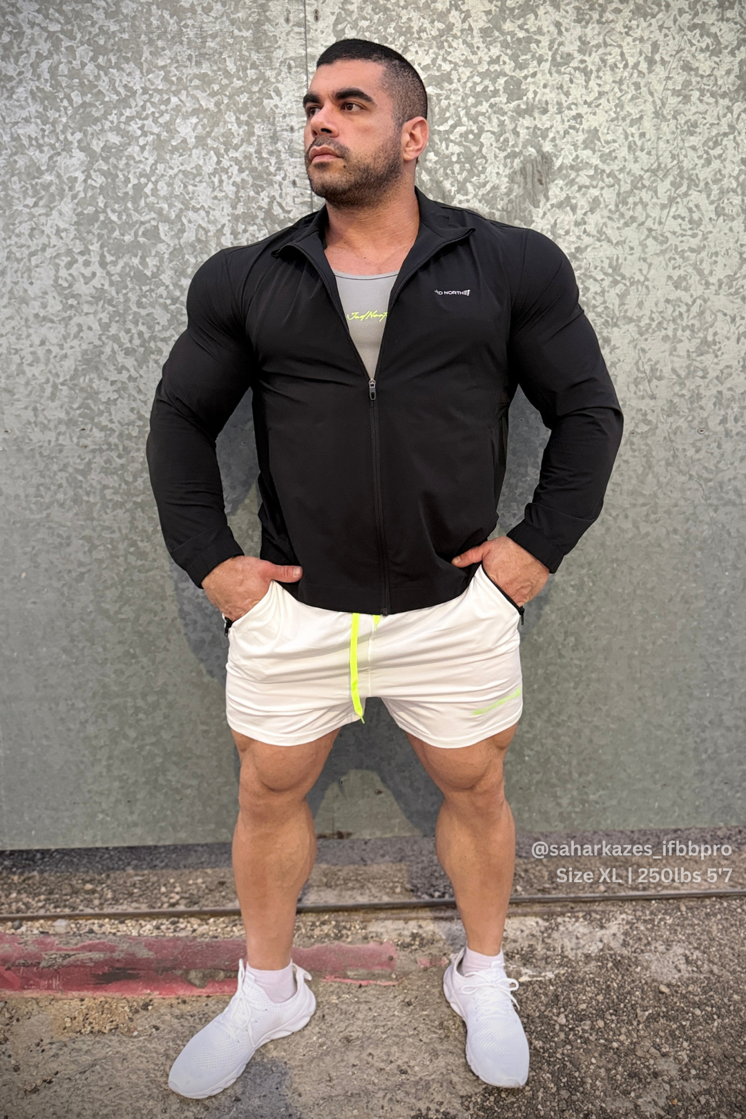 Full-Zip Training Jacket - Black