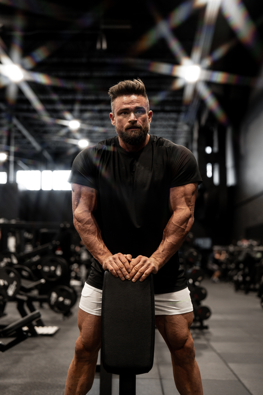 Short Sleeve Training Tee - Black