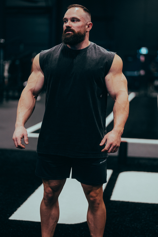 Fortis Zip Pocket Athletic Shorts - Black