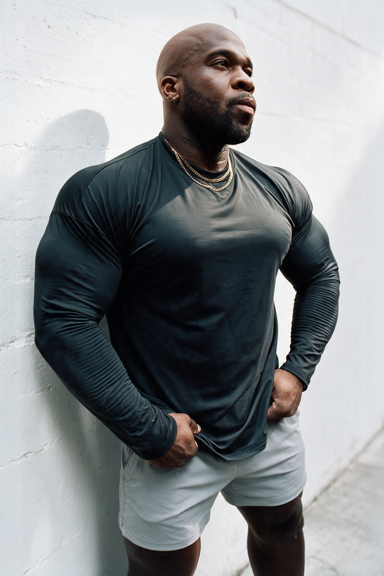 Base Performance Long Sleeve T-Shirt - Black