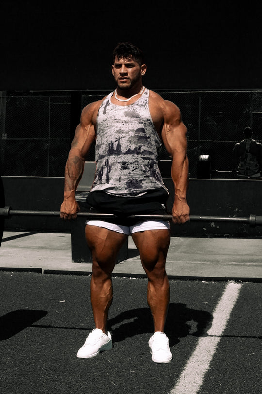 Graphic Muscle Stringer - Rugged Outlaw