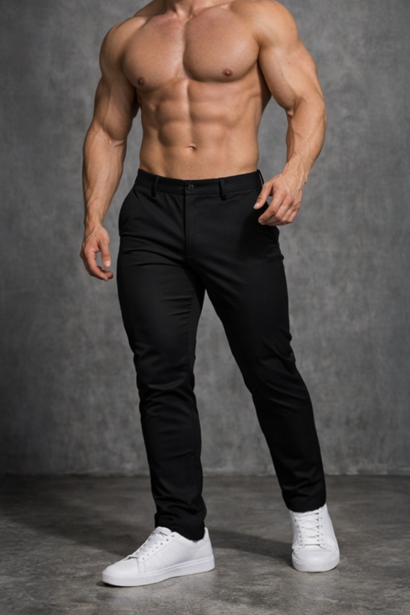 Hybrid Athletic Pants  - Black