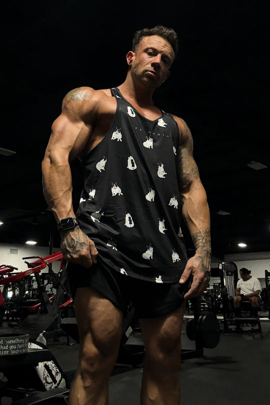 Graphic Muscle Stringer - Bulldogs
