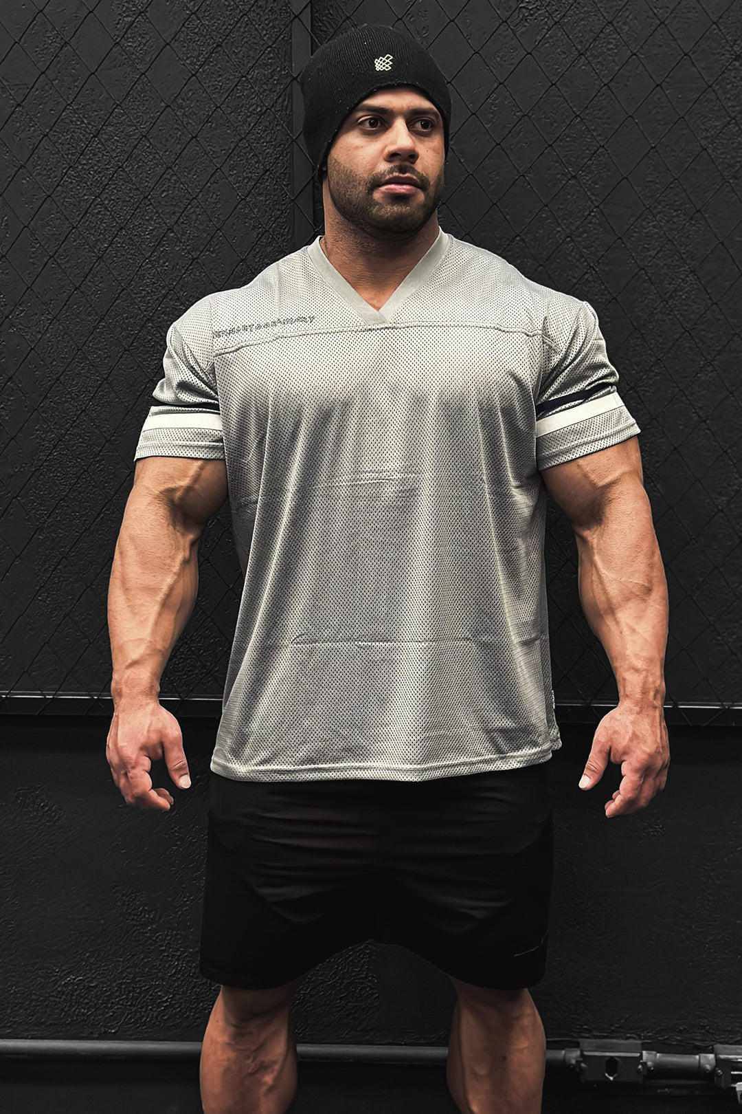 Jed North Warrior V-Neck Jersey - Gray