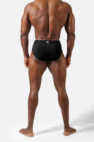 Men's Workout Mesh Briefs 2 Pack - Black & Navy - Jed North Canada