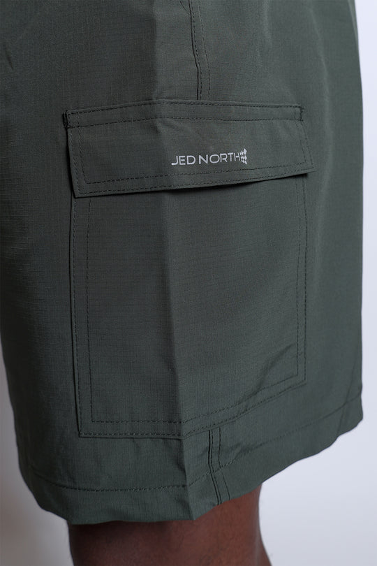 Trek 4.5" Cargo Shorts - Dark Olive