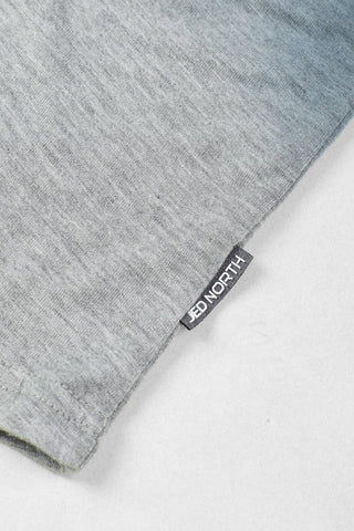 Classic Bodybuilding Racerback Stringer - Gray Ombre