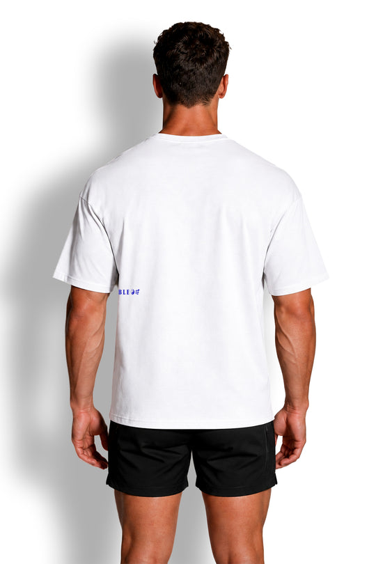 Energy Oversized T-Shirt - Humble Logo White