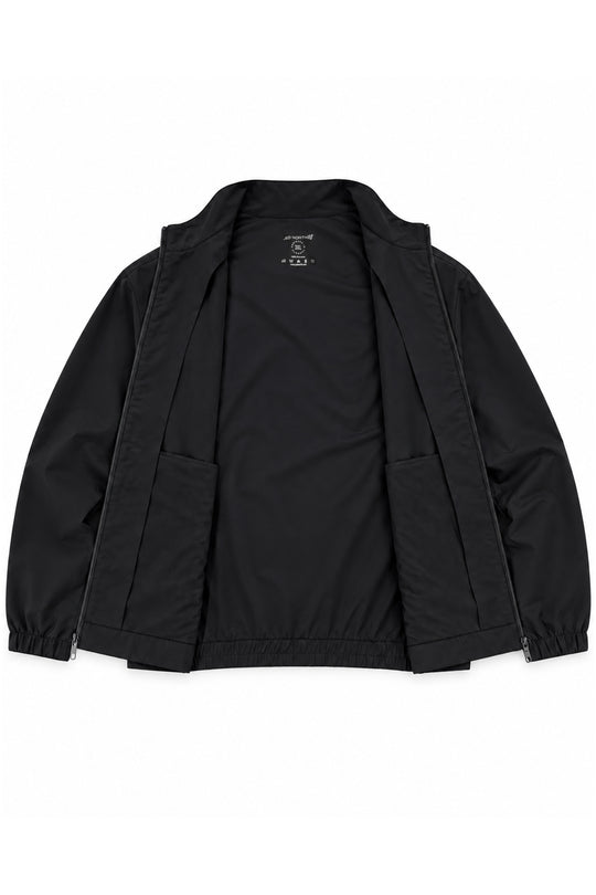 Premium Athletic Training Jacket - Black
