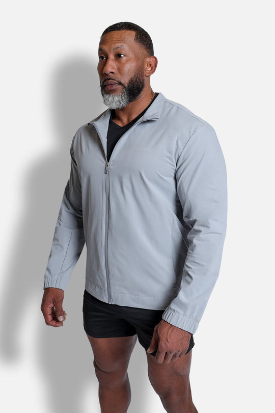 Full-Zip Training Jacket - Silver