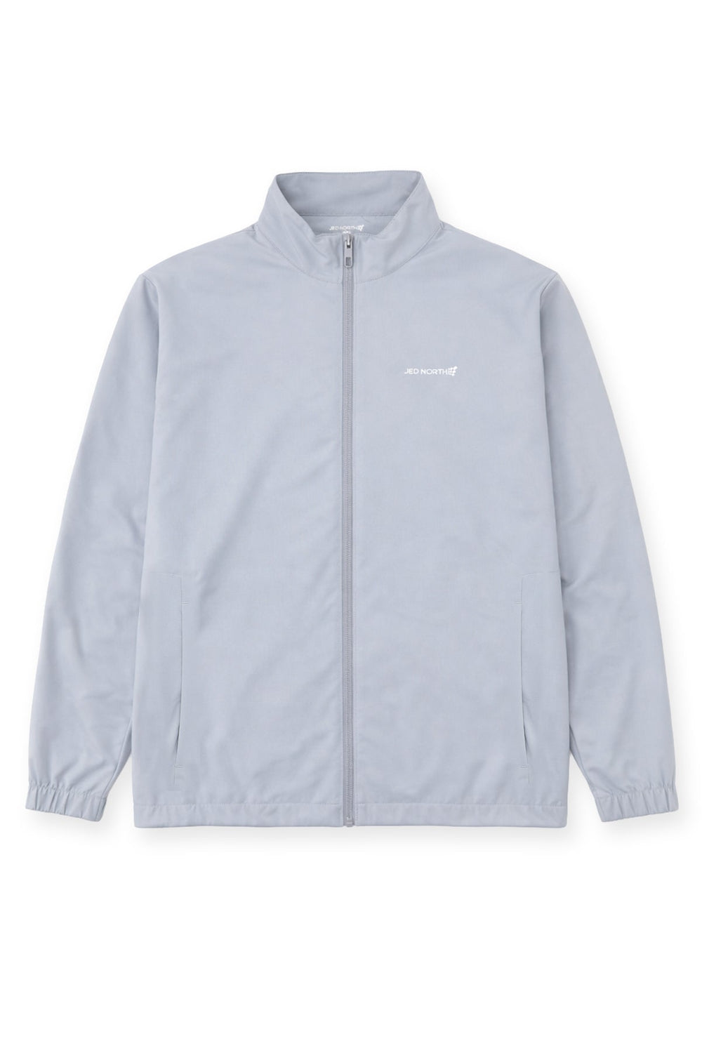 Premium Athletic Training Jacket - Silver