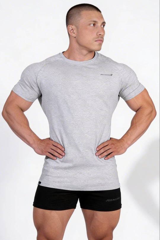 Titan 2.0 Muscle-Fit T-Shirt - Heather Gray